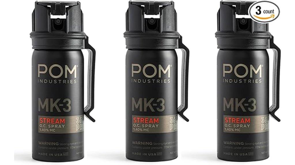 pepper spray with clip