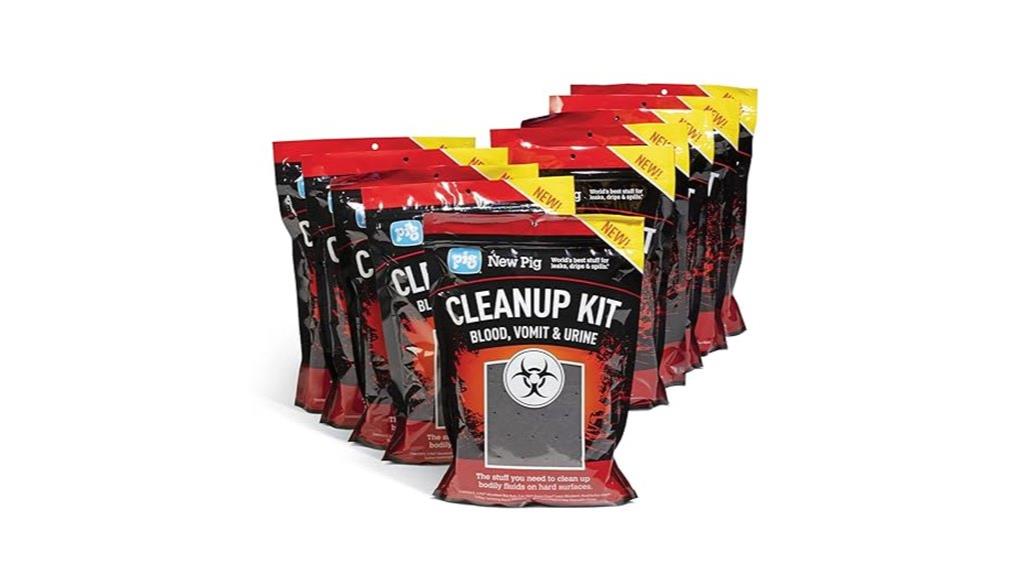 pig bodily fluid cleanup kit