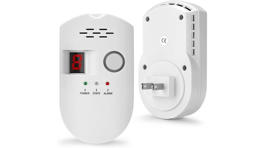 plug in natural gas alarm