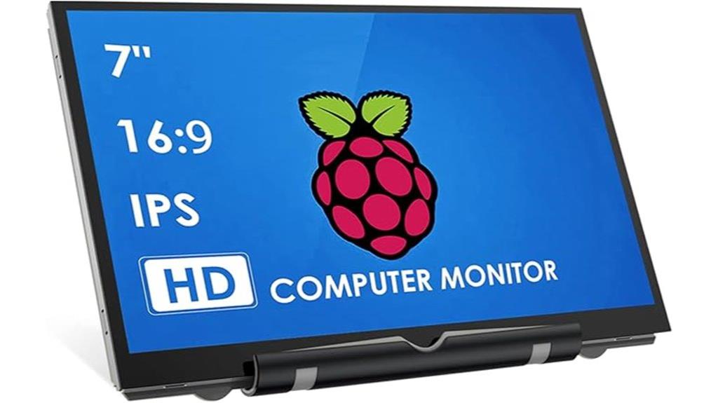 portable 7 inch raspberry pi monitor