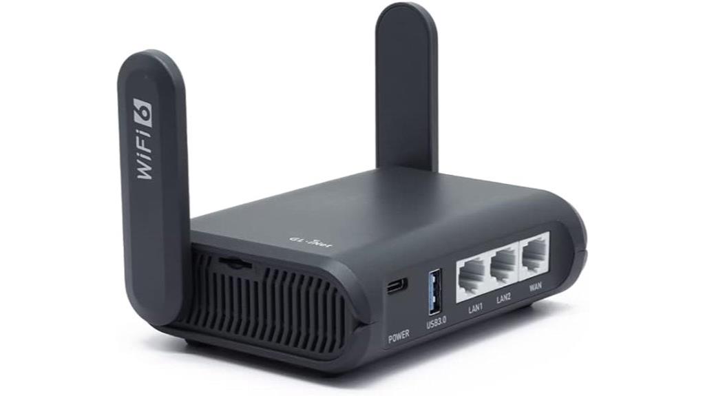 portable ax1800 travel router