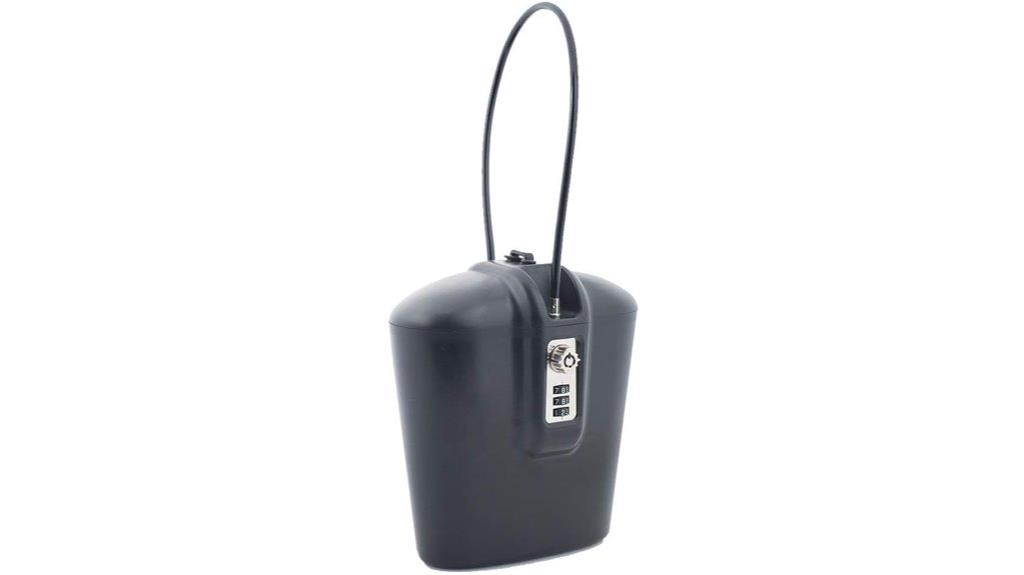 portable lock box safe
