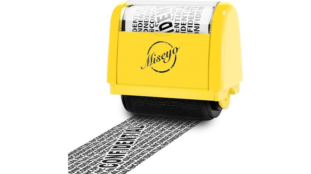 privacy protection stamp roller