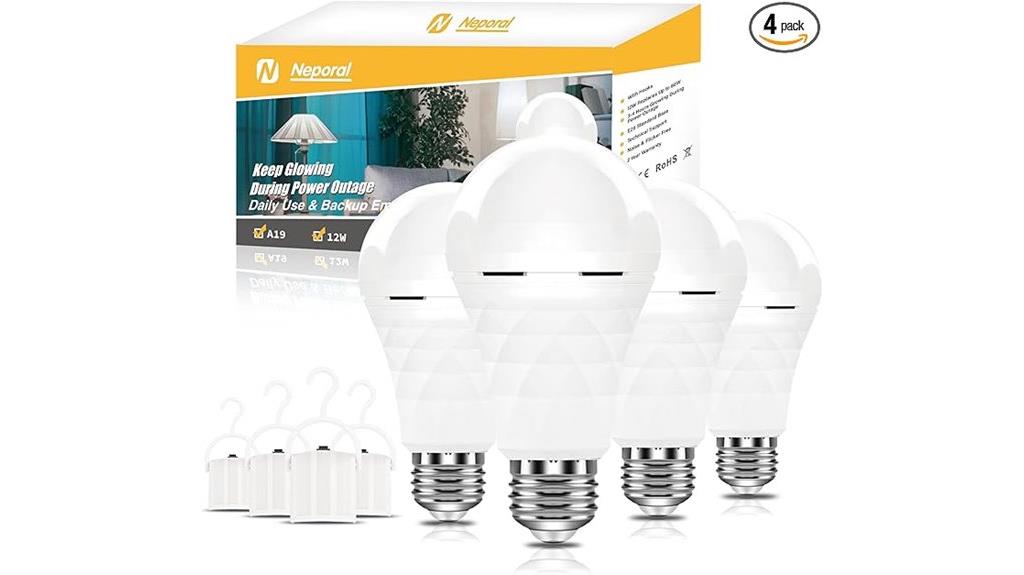 rechargeable emergency led bulb