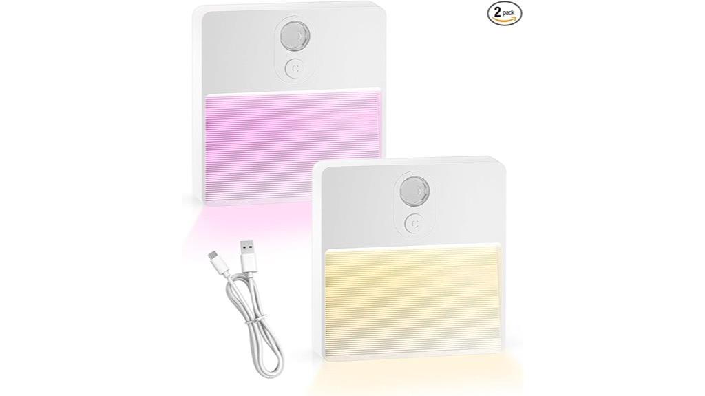rechargeable motion night lights