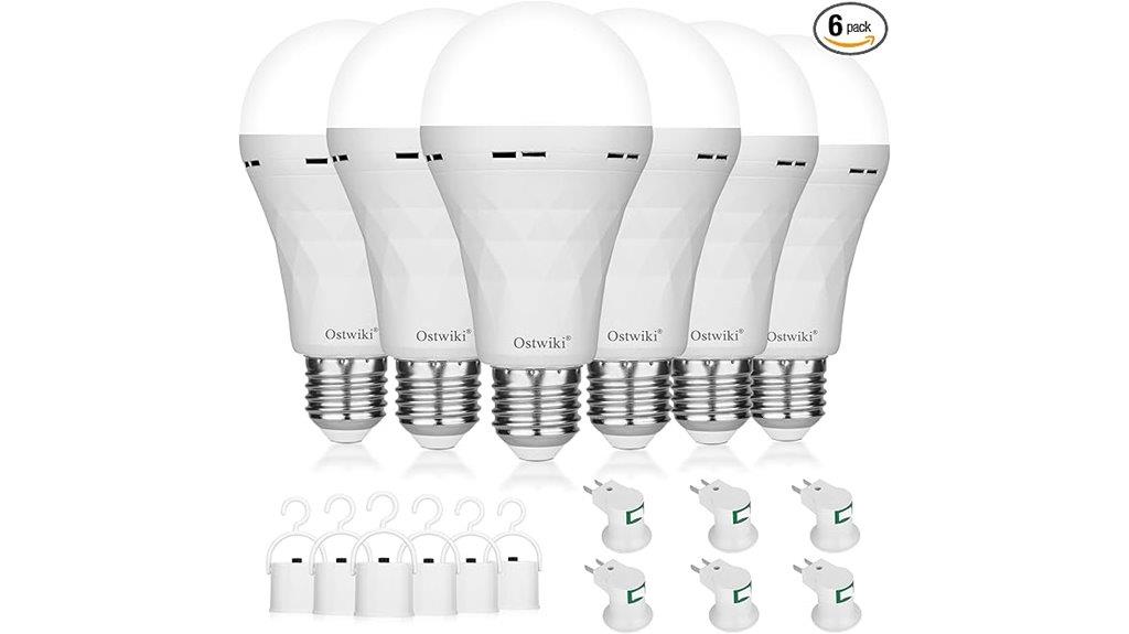 rechargeable outdoor led bulbs