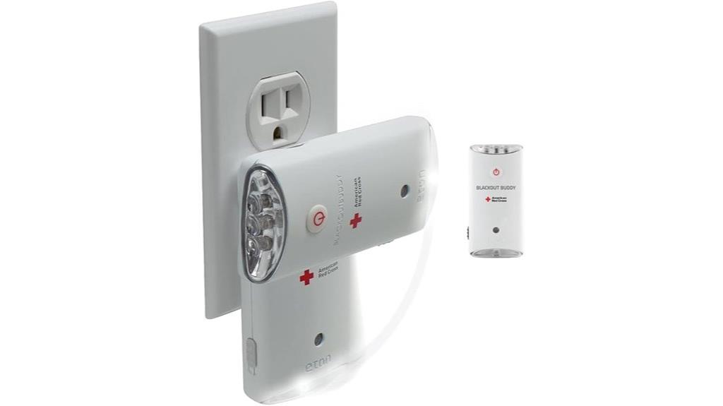 red cross emergency flashlight