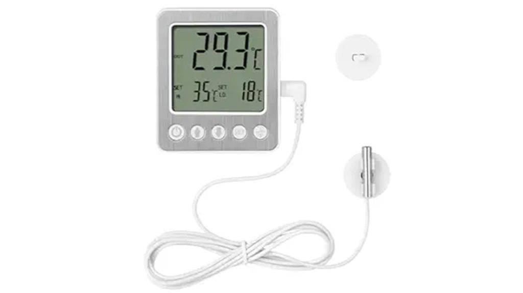 refrigerator temperature alarm sensor