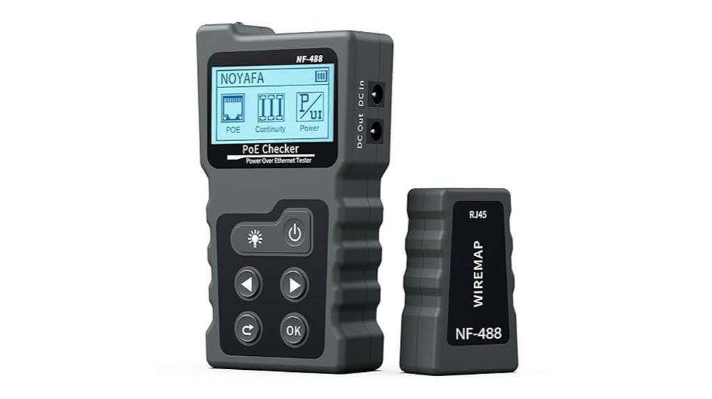 rj45 and poe testing