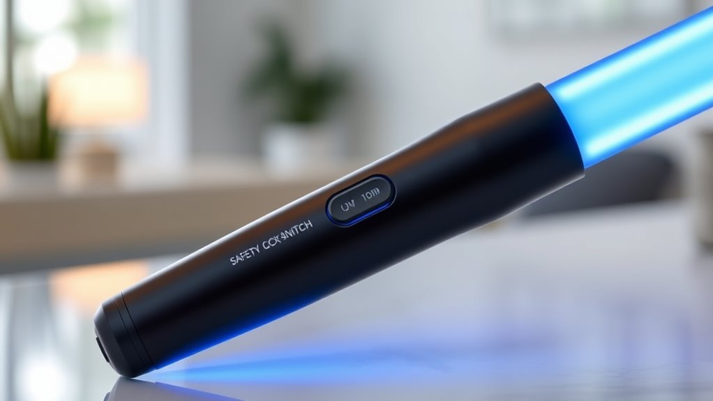 safety lock uv intensity