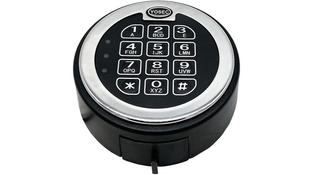 secure digital keypad lock
