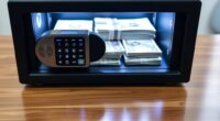 secure digital safes with lighting