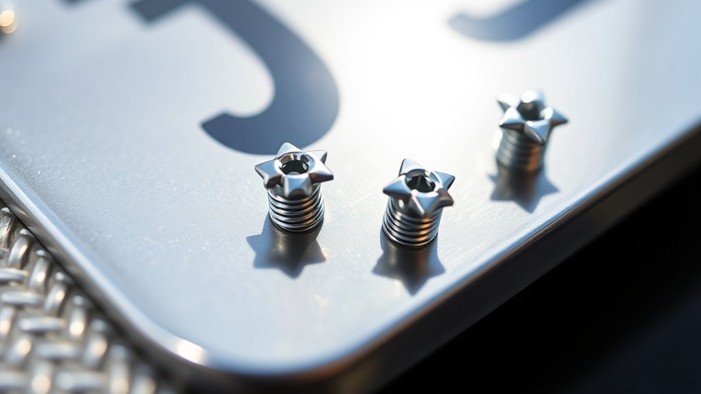 secure license plate screws