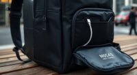 secure usb charging backpacks