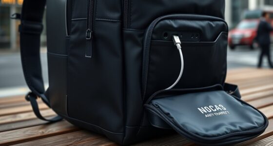 secure usb charging backpacks