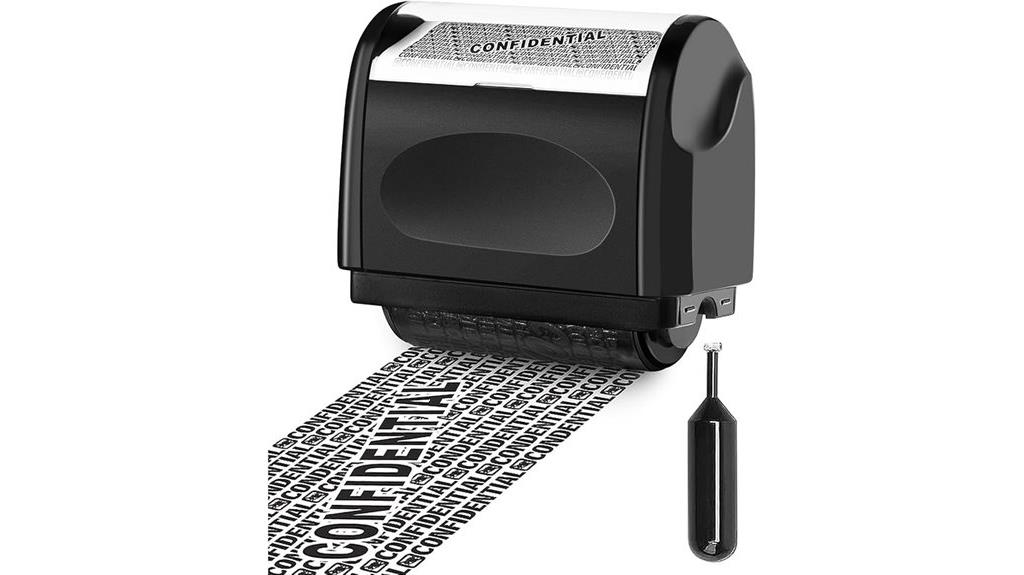 security stamp with ink