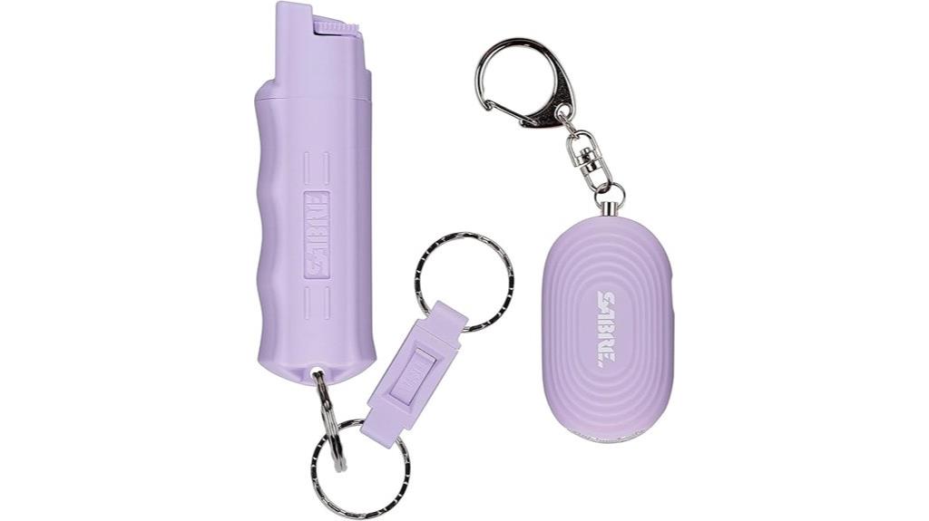 self defense kit with alarm