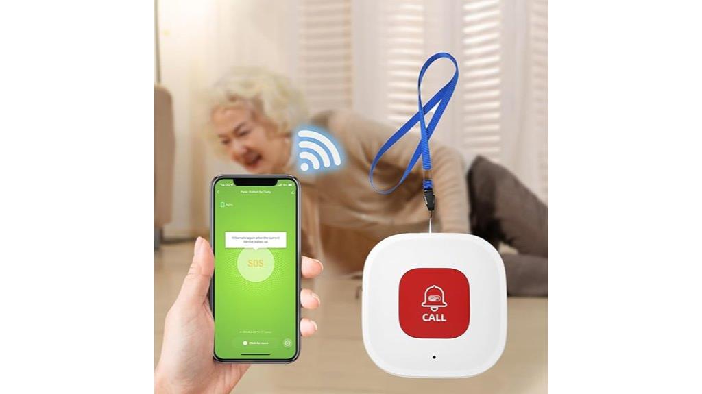 senior home wifi button