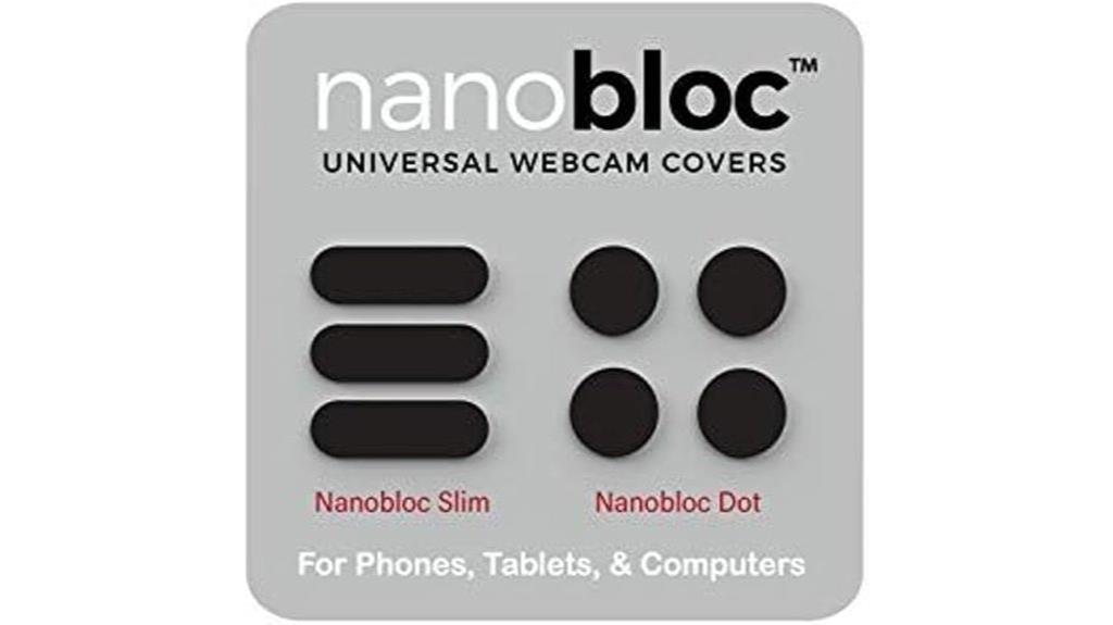 seven piece privacy camera covers