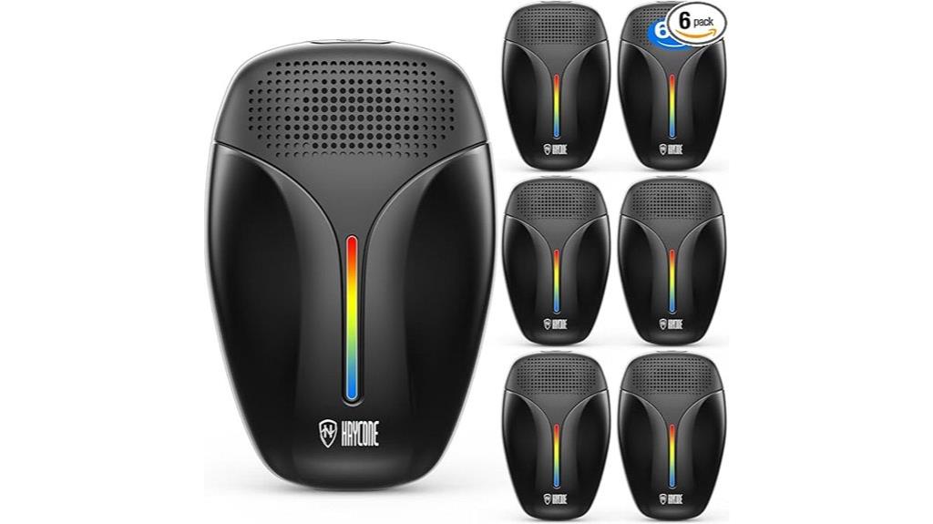 six pack ultrasonic insect repellers