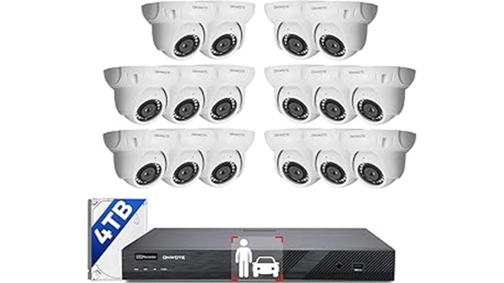 sixteen channel poe security