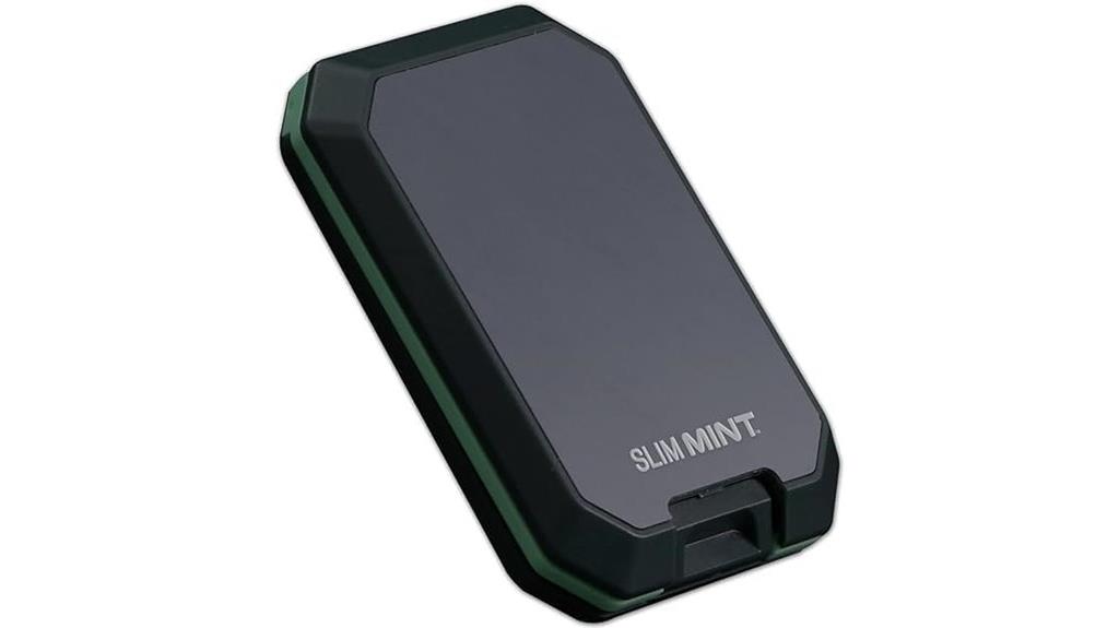 slim aluminum rfid wallet