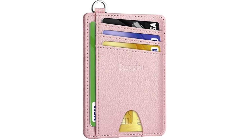 slim rfid front wallet