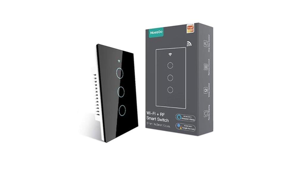 smart 3 gang wall switch