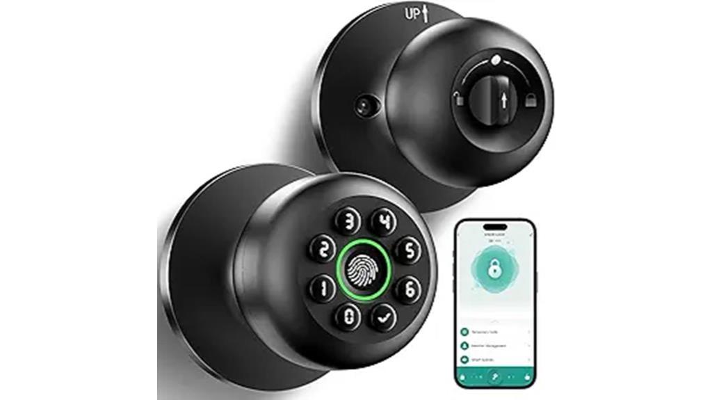 smart biometric door security