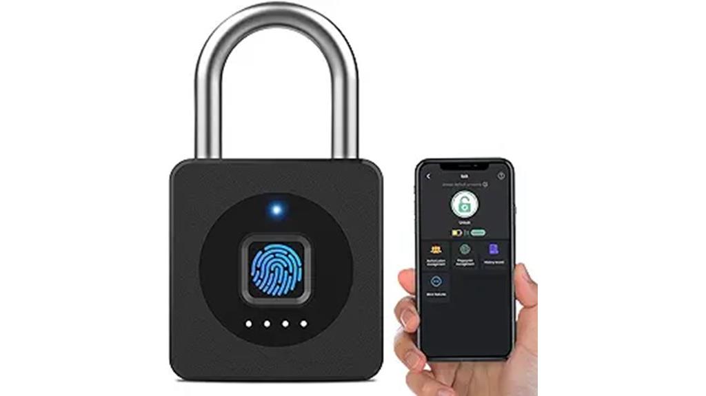 smart biometric gym lock