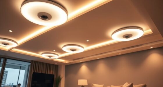 smart ceiling lights with cameras