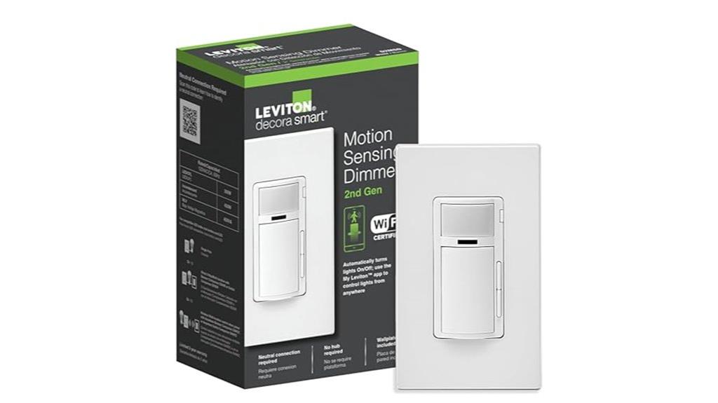smart dimmer with motion sensor