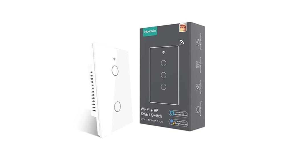 smart dual wall switch