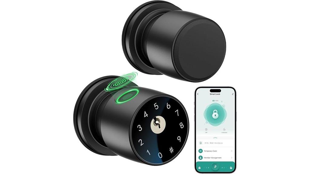 smart fingerprint door lock