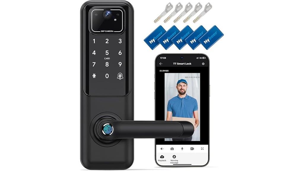 smart fingerprint door lock