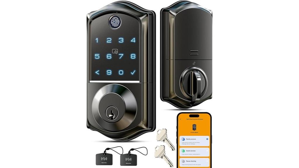 smart fingerprint door lock
