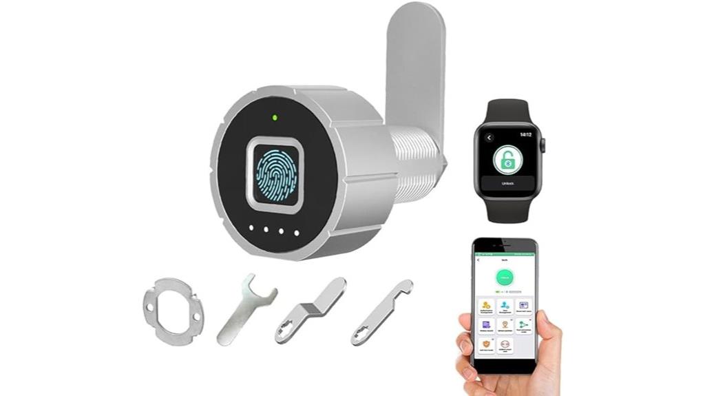 smart fingerprint drawer lock