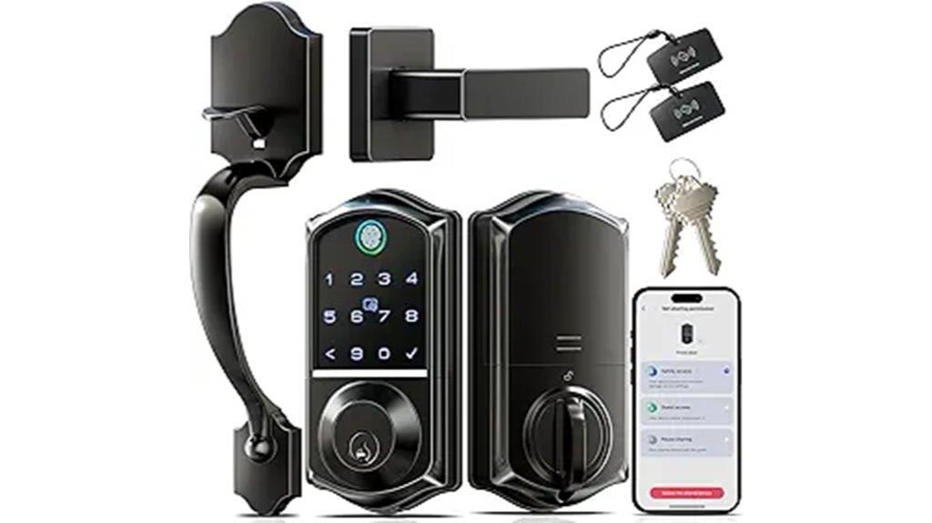 smart front door lock