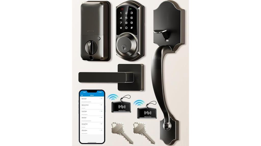 smart front door lock