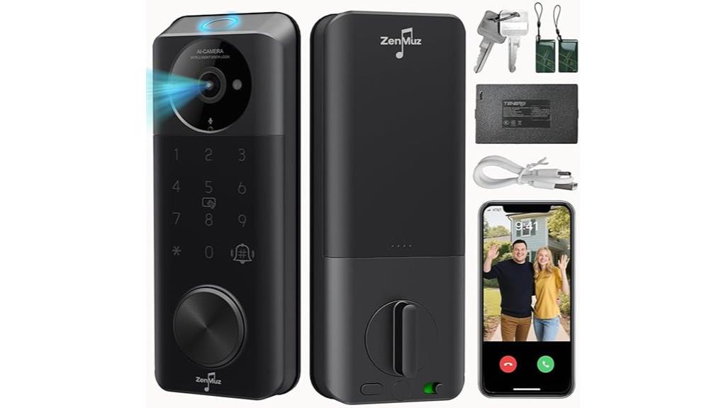 smart lock with camera