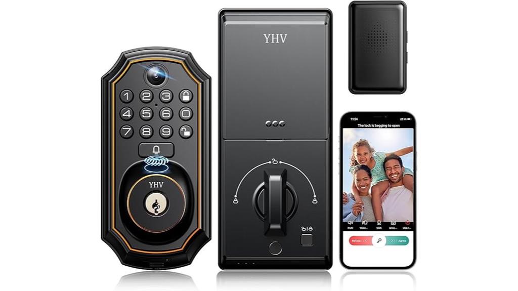 smart lock with camera