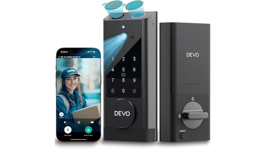 smart lock with camera