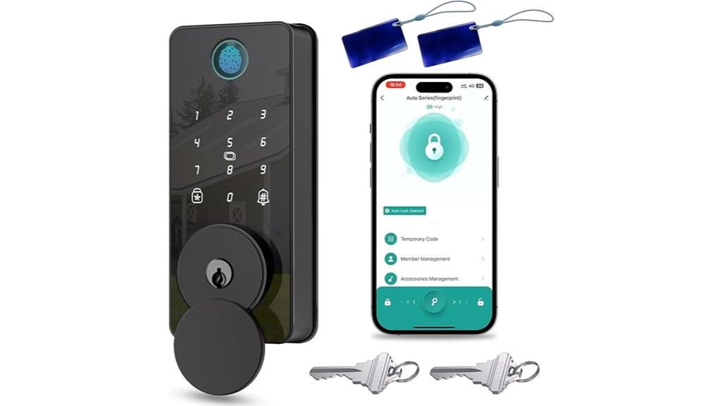 smart lock with keypad