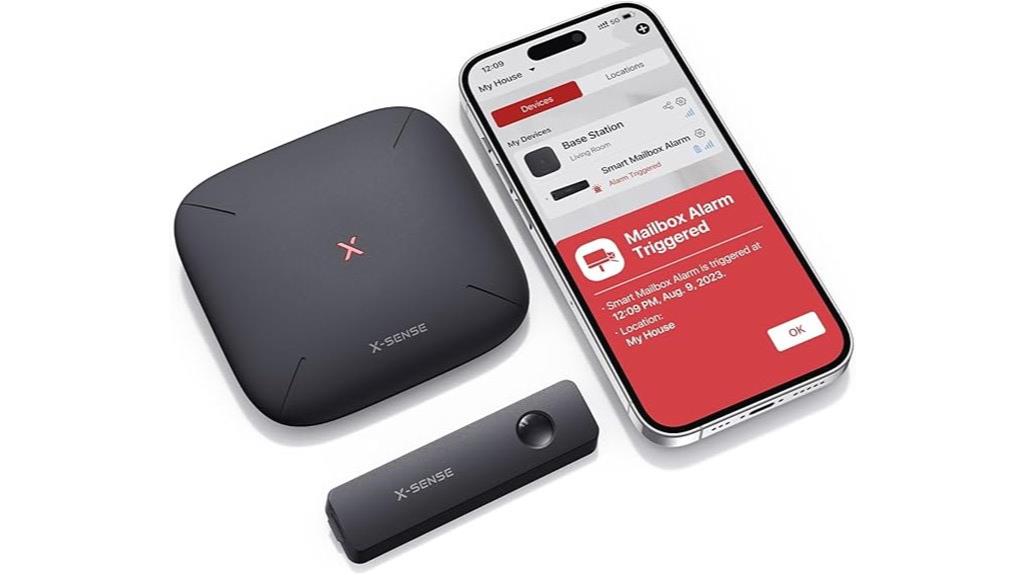 smart mailbox with alarm