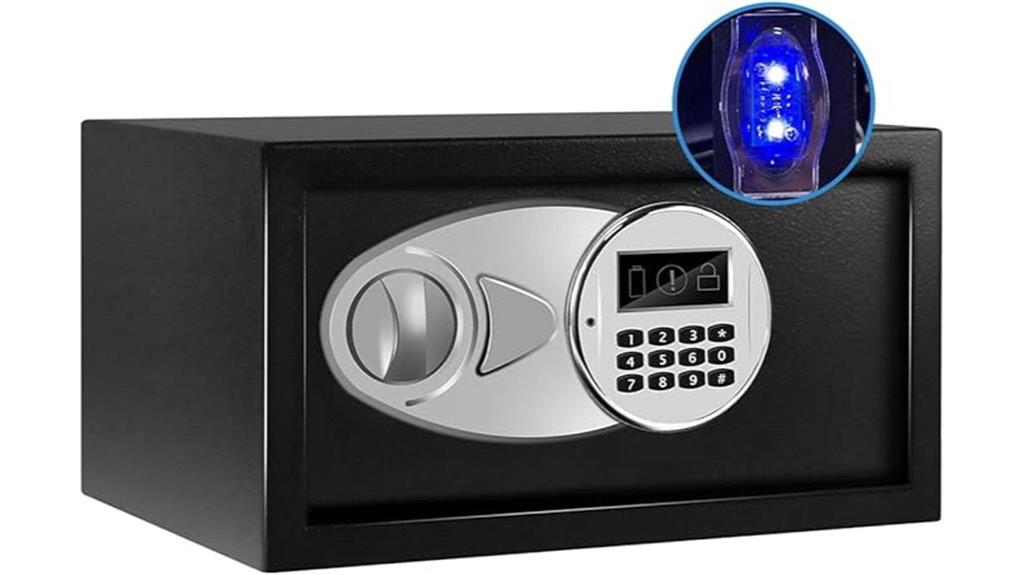 smart safe with sensor