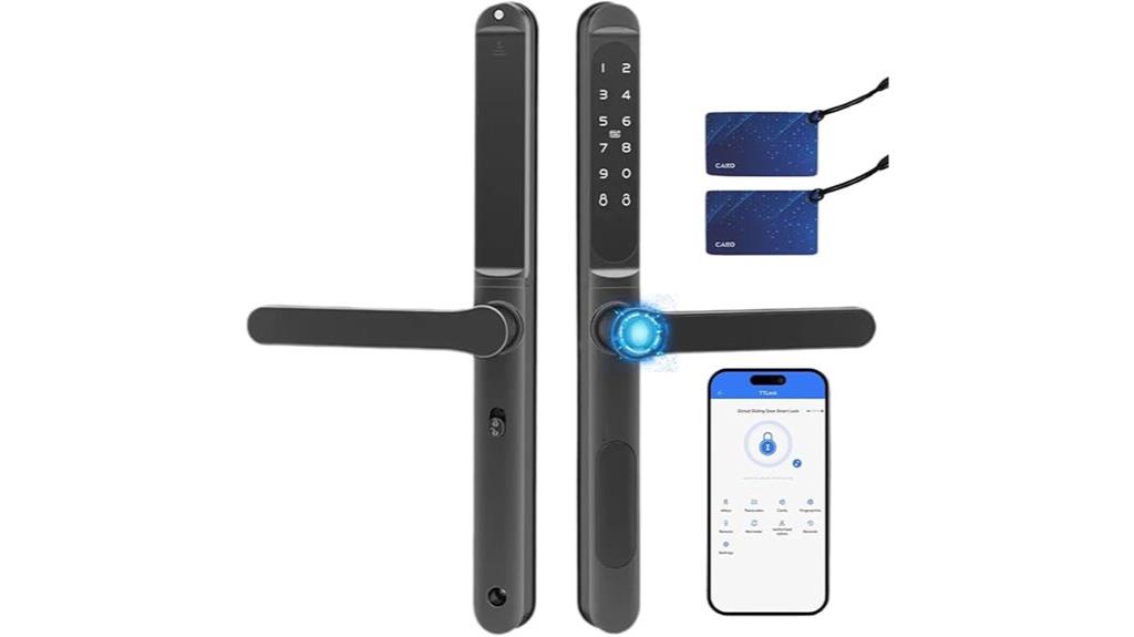 smart sliding door lock
