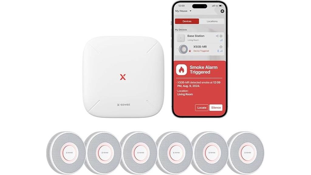 smart smoke detector with wi fi