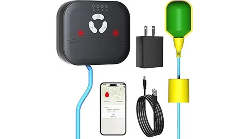 smart water level alarm