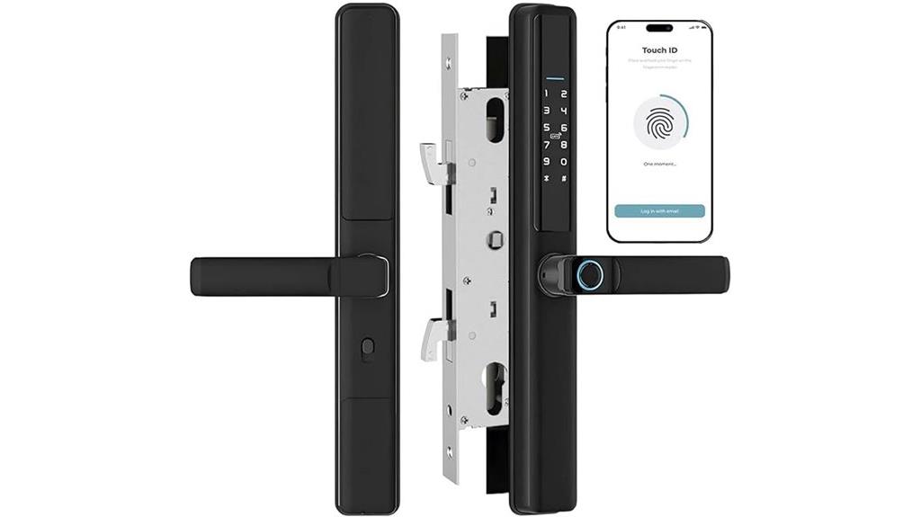 smart wifi sliding door lock