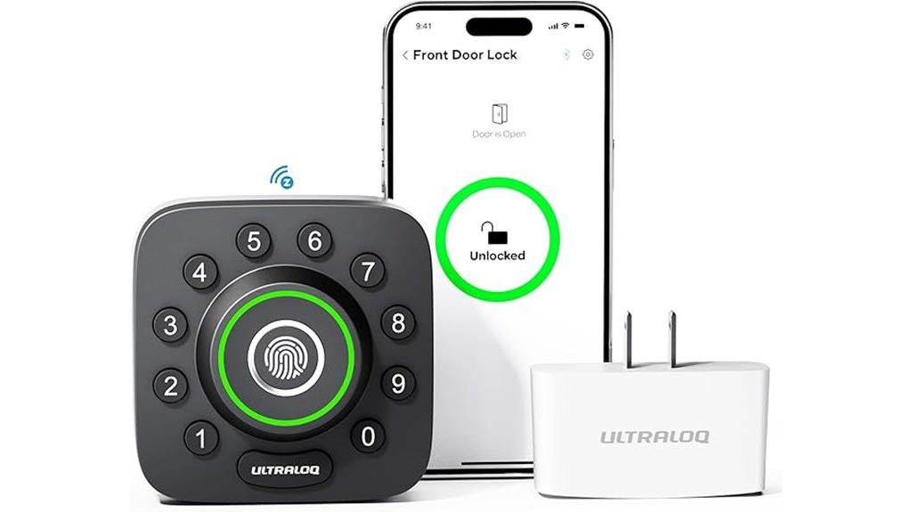 smart z wave lock system